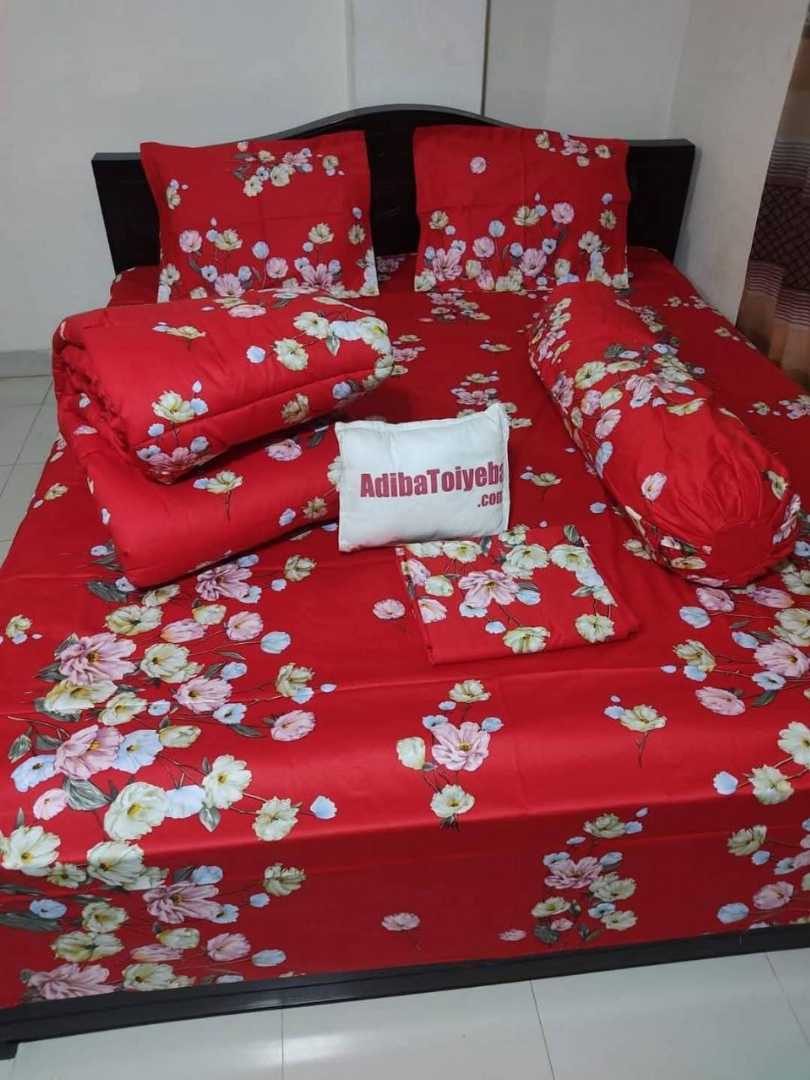 ৫,পিসের,টুয়েল,প্রিমিয়াম,কম্ফোর্টার,কম্বো,সেট