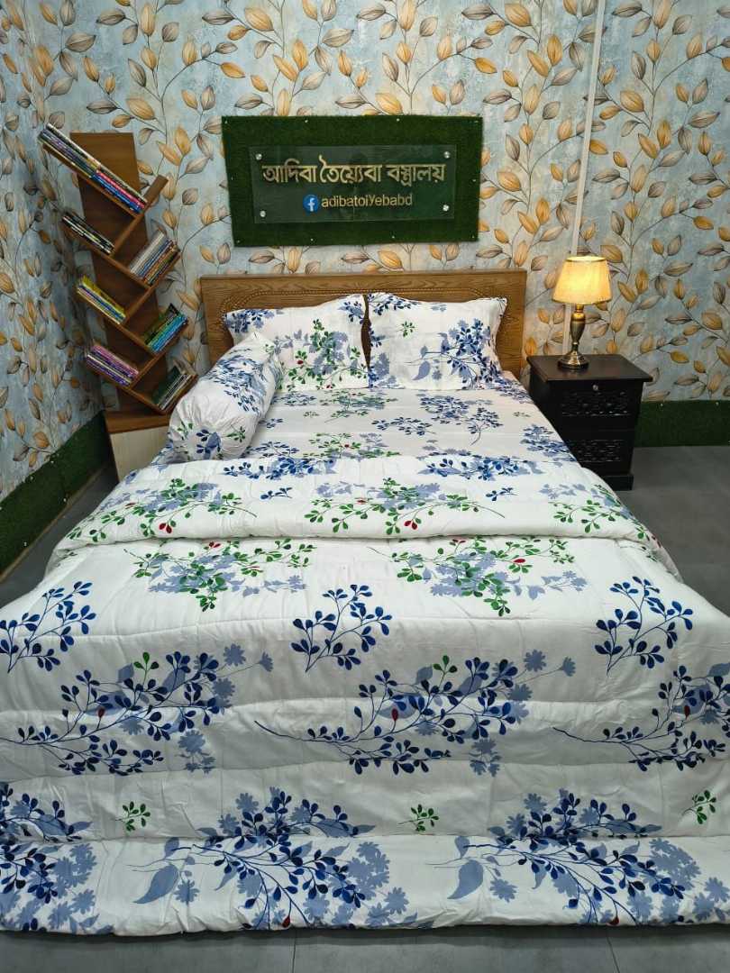 ৫,পিসের,টুয়েল,প্রিমিয়াম,কম্ফোর্টার,কম্বো,সেট