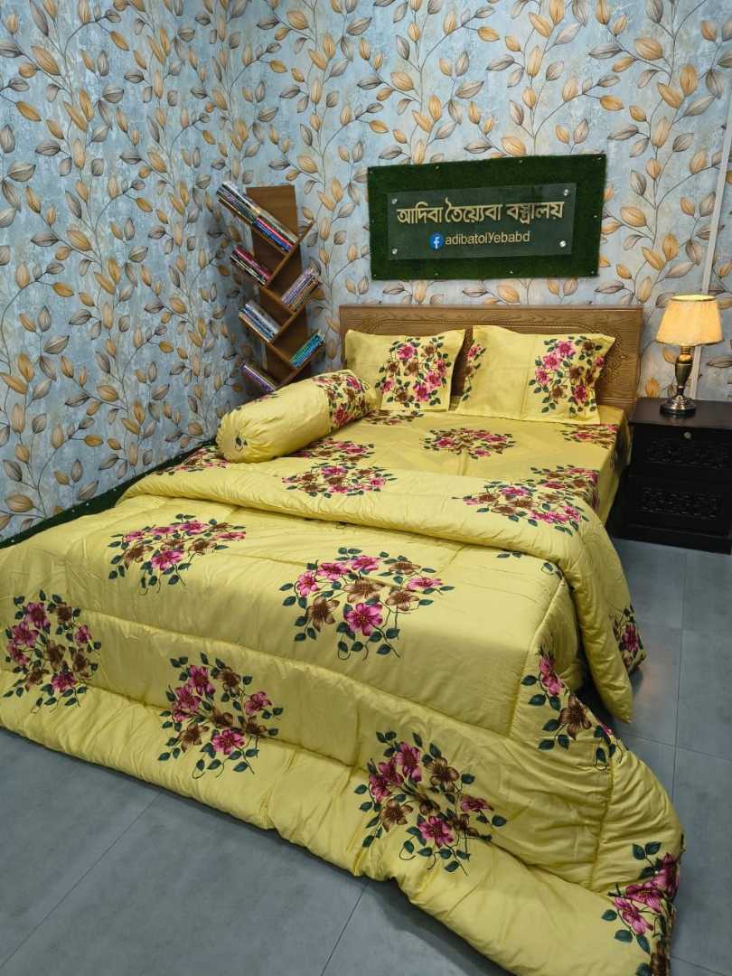 ৫,পিসের,টুয়েল,প্রিমিয়াম,কম্ফোর্টার,কম্বো,সেট