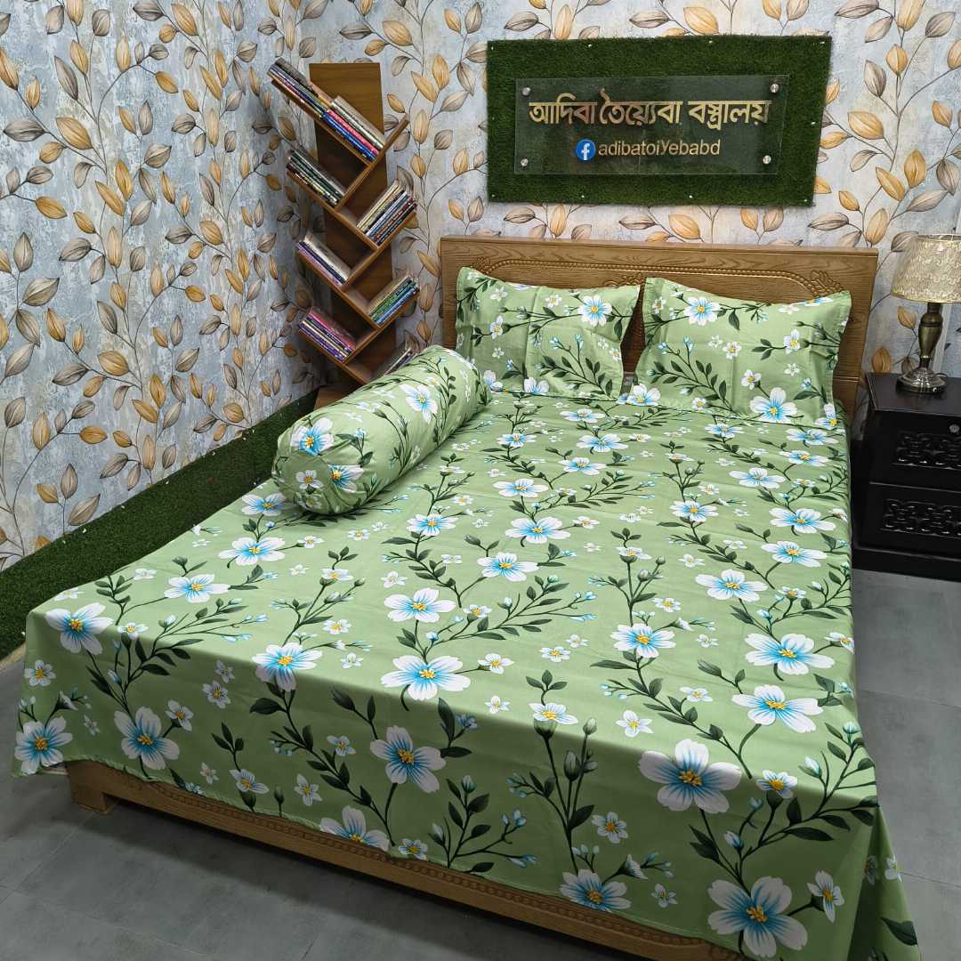 লাক্সারি টুয়েল কটন বিছানার চাদর